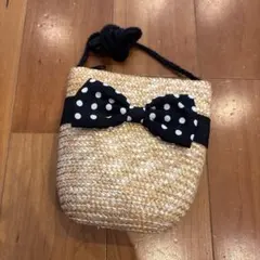 カゴ　ショルダーバッグ