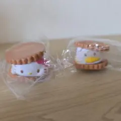 サンリオキャラクターズ ふにゅっとスモアサンド キティ あひるのペックル