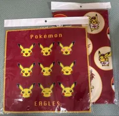 ポケモンコラボ 楽天イーグルス タオル、フラッグ、ペンライトセット