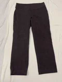 【美品】Lands' End ダークグレー カジュアルパンツ