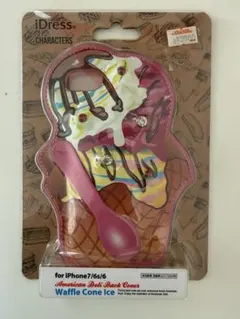 iPhone 8/7/6s/6 ワッフルコーンアイスケース