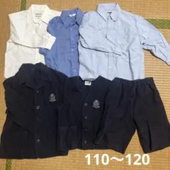 男の子　フォーマルスーツセット　110〜120㎝　ネイビー