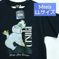 リトルマーメイド アースラ ヴィランズ Tシャツ メンズ LLサイズ