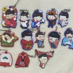 おそ松さん　おそ松　ラバーストラップ　13点セット