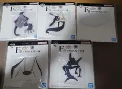 一番くじエヴァンゲリオン　F賞アクリルスタンド　５種セット