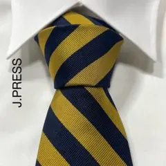 TG3844 J.PRESS レジメンタル ストライプ シルク ネクタイのサムネイル