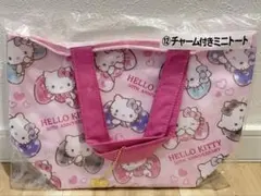 ハローキティ 50周年記念 ミニトートバッグ