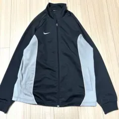 Nike ジャージ ジャケット ブラック/グレーM2134番