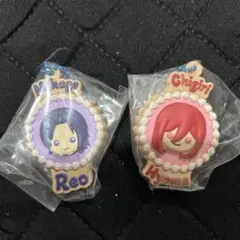 ブルーロック 千切豹馬 御影玲王2個セット ガチャ ぷちぶれーく キーホルダー