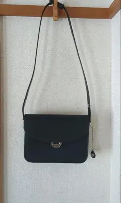 黒ショルダーバッグ　ハンドバッグ　2way　冠婚葬祭　ホースヘア