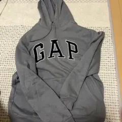 GAP グレー フード付きパーカー