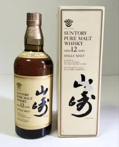 SUNTORY PURE MALT WHISKY 山崎 12年 旧ボトル響マークのサムネイル