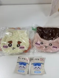 【ちいかわ】おかお巾着① その2【シーサー&くりまんじゅう】