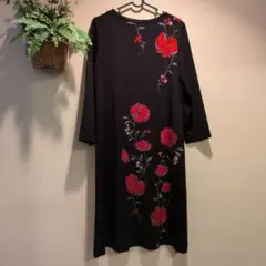 Dolce & Gabbana 花柄鍵モチーフ ワンピース 38 - メルカリ