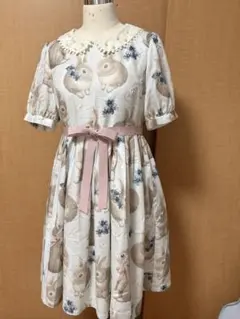 ルルゲッタ　うさぎ　花柄　ワンピース 2025年最新】ルルゲッタ うさぎの人気アイテム - メルカリ