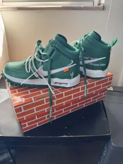 off-white×Nike Air Force 1 Mid SP-LTHR