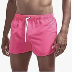 メンズハーフパンツXL ピンク