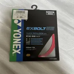 YONEX EXBOLT 65 バドミントンガット