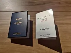 CHANEL 香水サンプル ブルードゥシャネル アリュールオムスポーツ セット
