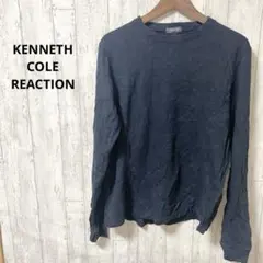 KENNETH COLE REACTION ネイビー長袖カットソー