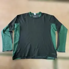 patagonia キャプリーン 長袖 Tシャツ ダークグリーン・ライトグリーン
