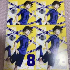 美品！4枚！ブルーロック 蜂楽廻 渋谷TSUTAYA 限定 ポストカード