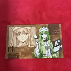 コードギアス C.C. シーツー 東京キャラクターストリート イラストカード