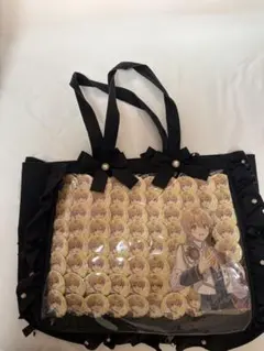 デスノート L エル=ローライト 痛バッグ 痛バ グレー A3 缶バッジ エル