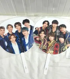 カウコン SixTONES うちわ 2点セット