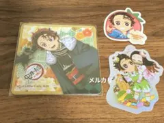 鬼滅の刃 ufotable マチアソビカフェ ステッカー シール コースター