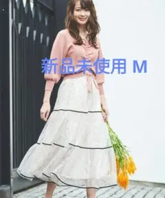 Noelaノエラ配色レーススカート