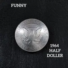 FUNNY ファニー　ケネディ　　　50¢ 銀貨　コンチョ　1964年のサムネイル