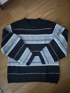 EGOIST ストライプセーター