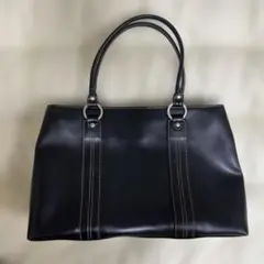 【トートバッグ】レディース／ビジネスバッグ／リクルートバッグ／ブラック（黒）