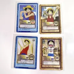 旧裏・当時物】ワンピース ルフィ まとめ売り カードダス セット 1999