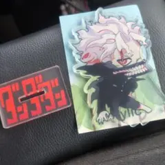 オカルン変身 ☆ ダンダダン スタンド付きアクリルプレート