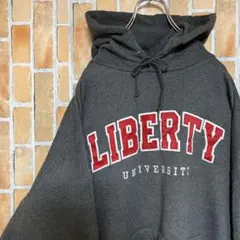 り*う様 462古着Champion90sチャンピオンスウェットパーカー紺色ビッ