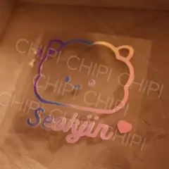 BTS JIN BT21 minini RJ アミボムステッカー①