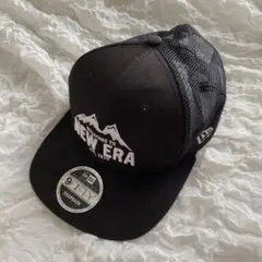 NEWERA ニューエラ キャップ 帽子 黒 ブラック メッシュ
