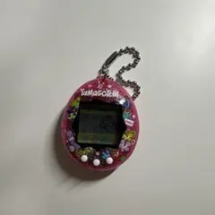Tamagotchi 本体 ピンク ラメ ハイビスカス柄 関東限定のサムネイル