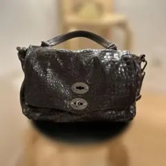 ZANELLATO ザネラート ポスティーナ クロコ型押し ショルダーのサムネイル