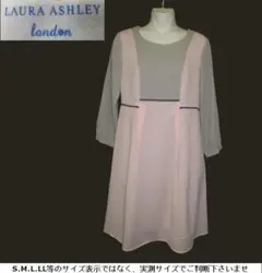 m23901・超美品・値下★LAURA ASHLEY★小さめ長袖ワンピースのサムネイル