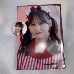 ＝LOVE イコラブ 仲直りシュークリーム 髙松瞳 ミニクリアファイル 缶バッチ