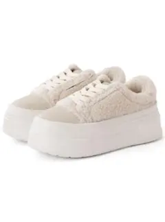 GRL 厚底アイボリースニーカー