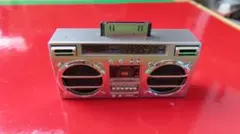 Iipod用スピーカー ラジカセデザイン