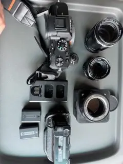 SONY α7Rⅱ本体 バッテリーグリップ レンズセットのサムネイル