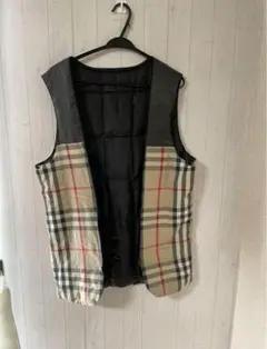 BURBERRY LONDON ノバチェック 中綿 ダウン ライナー ベスト