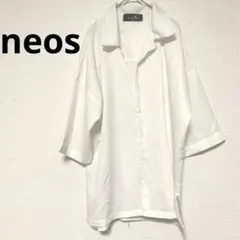 neos メンズ　半袖シャツ　Mサイズ 大きめシルエットのサムネイル