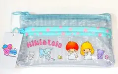 サンリオ　キキ＆ララ　クリアポーチ　50周年Anniversary