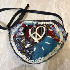 Desigual ハート型ショルダーバッグ